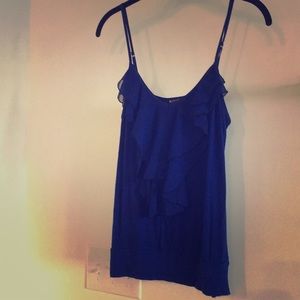 Express ruffle front cami